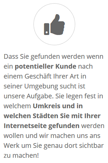 Websites sichtbar machen in  Baden-Württemberg